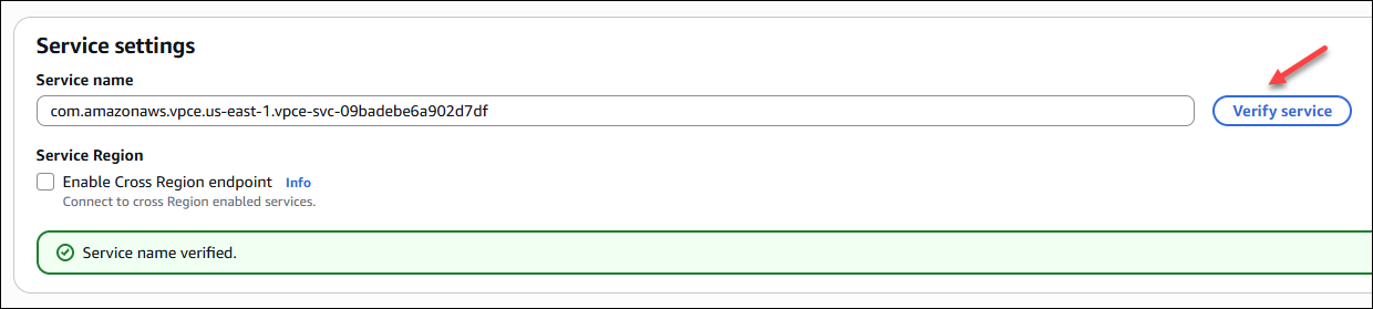 Add Private Link dialog